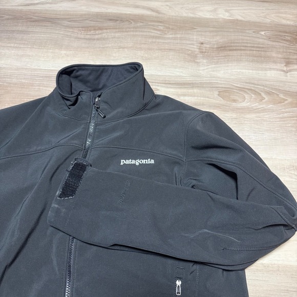 Patagonia Jackets & Blazers - Patagonia Polartec Softshell Jacket Womens Large Black Full Zip Outdoor Hiking